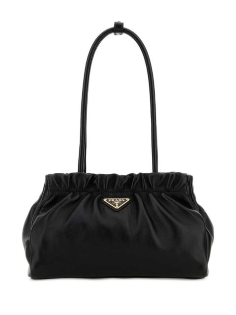 Prada Prada Women Black Nappa Leather Shoulder Bag