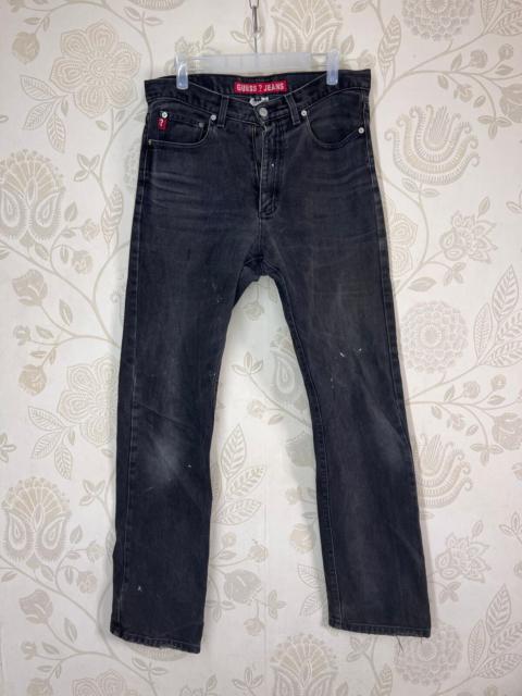 Vintage - Faded Black Guess Denim Jeans Style 39100 Made In USA