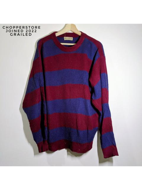 Other Designers Japanese Brand - Vintage Basic Of America Stripe Knitwear Sweater