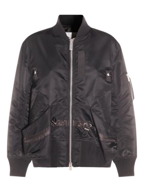 sacai Sacai Women Nylon Twill Jacket