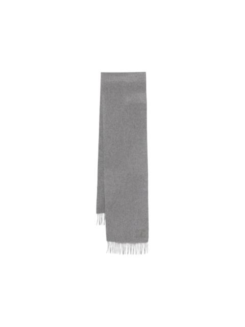 Our Legacy Floss Scarf Ombre Brown Hairy Wool - A4258FO | REVERSIBLE