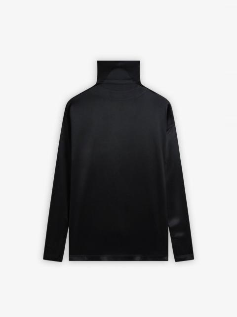 PHOEBE PHILO Liquid black knot collar top