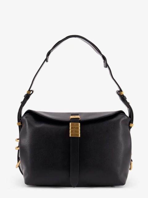 PINKO Pinko Leather Shoulder Bag With Metal Logo Detail