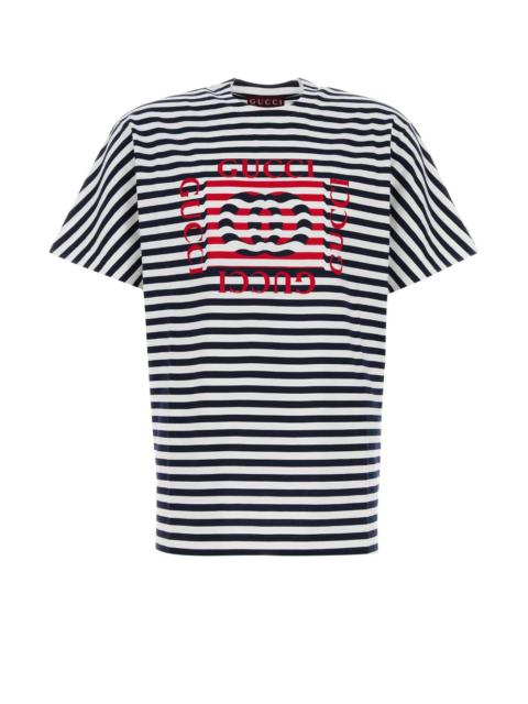 GUCCI Gucci Men Printed Cotton T-Shirt