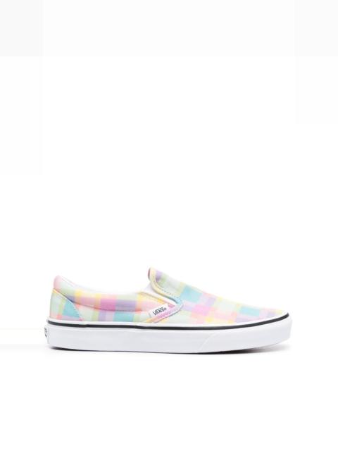 Vans Slip-On checkerboard-print sneakers
