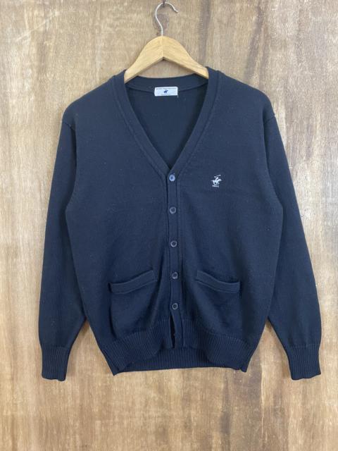 Other Designers Homespun Knitwear - Beverly Hills Polo Club Black Cardigan Knitwear #1745