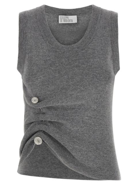 GIUSEPPE DI MORABITO Giuseppe Di Morabito Women Jewel Brooch Top