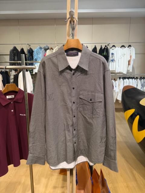 Louis Vuitton Louis Vuitton LV All-Over Logo Shirt Jacket