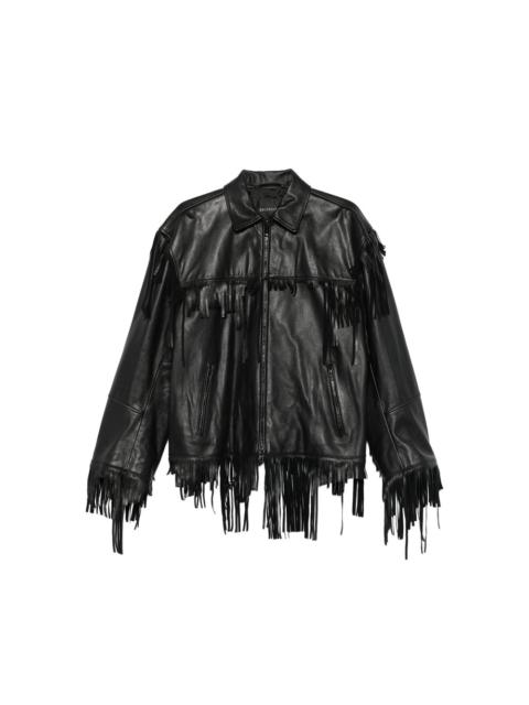 Balenciaga Black Jackets - Leather Jackets Women