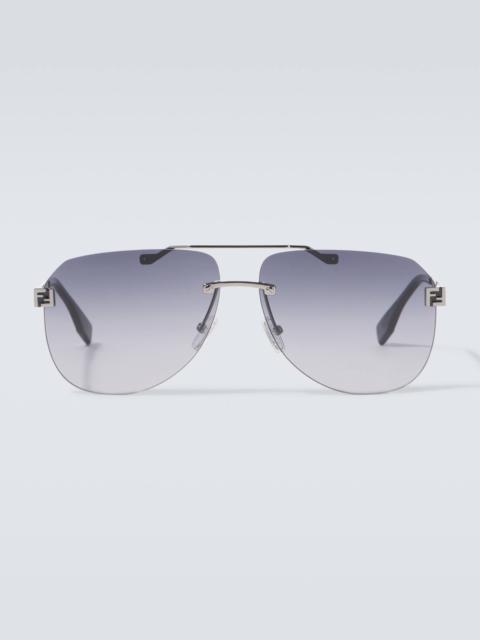 FENDI Fendi Sky aviator sunglasses