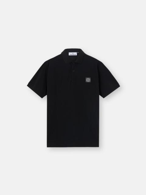 Stone Island Stone Island Cotton Polo Shirt With Compass Logo