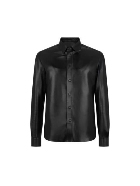 TOM FORD SOFT NAPPA PLONGE SHIRT