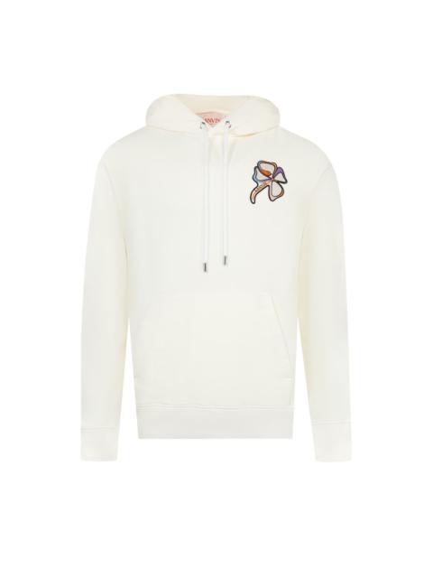 Lanvin Clover Snake Patch Hoodie 'Enamel'