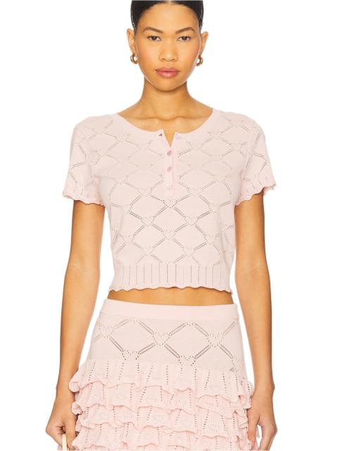 LoveShackFancy Lilifred Top