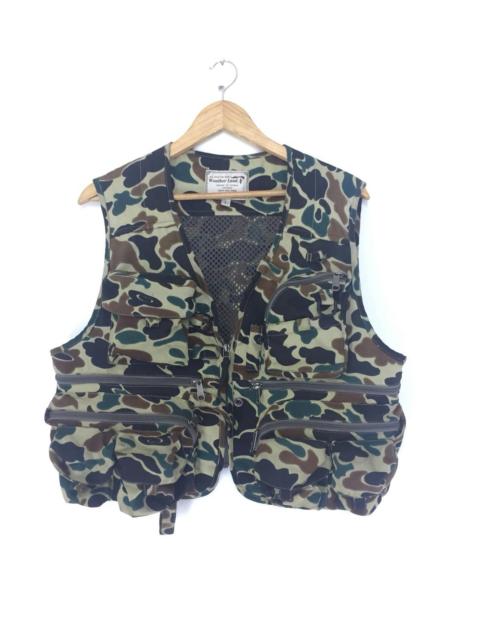 Other Designers Japanese Brand - Weather Land Duck Camo Vest Multipocket