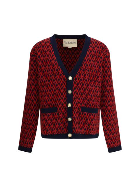 Valentino Valentino Men Toute La V Cardigan