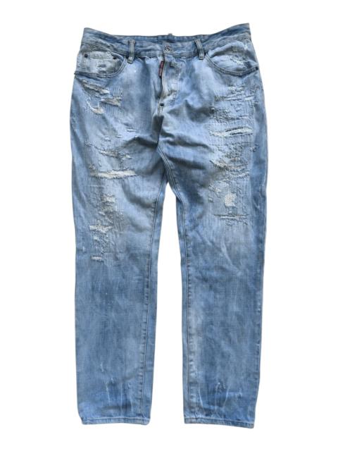 DSQUARED2 Dsquared Punk Distressed Denim Jeans