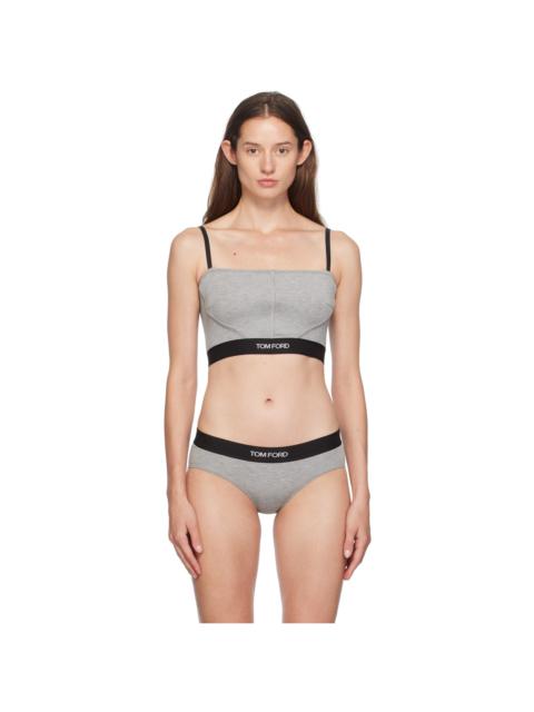 TOM FORD Gray Modal Signature Camisole