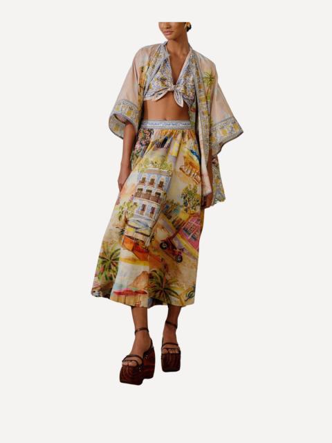 FARM RIO Multicolor Aracati Kimono