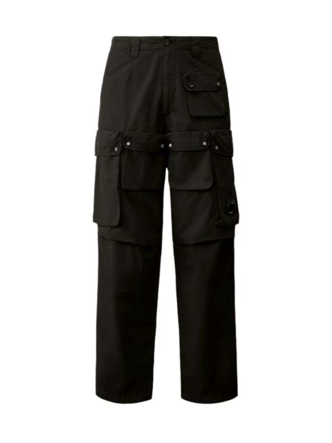 C.P. Company RIPSTOP LOOSE CARGO PANTS (BLACK)