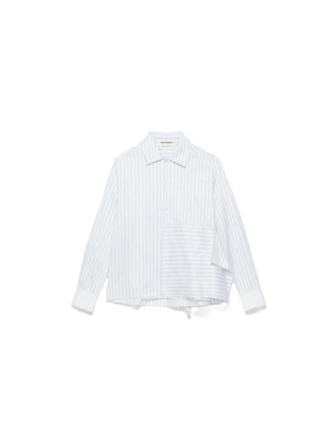 JW Anderson asymmetric draped shirt