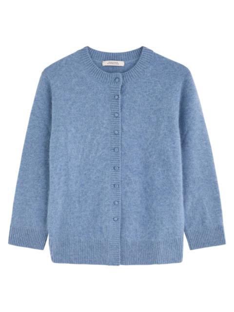 Dorothee Schumacher Fluffy Statements Brushed Wool-blend Cardigan