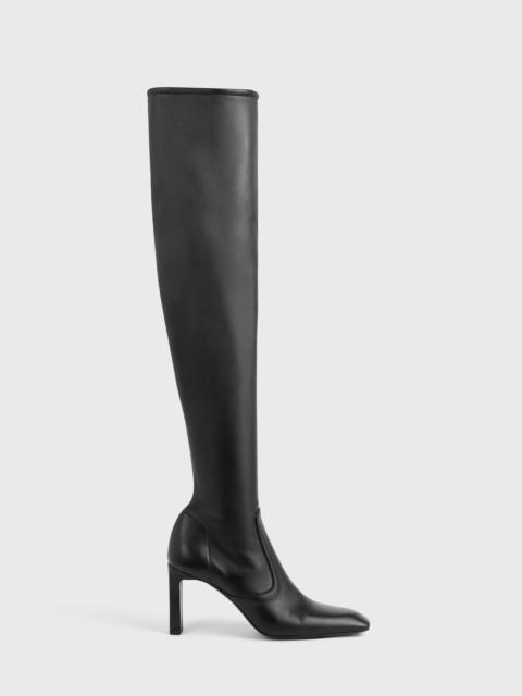 TOTEME Nappa over-the-knee boots black