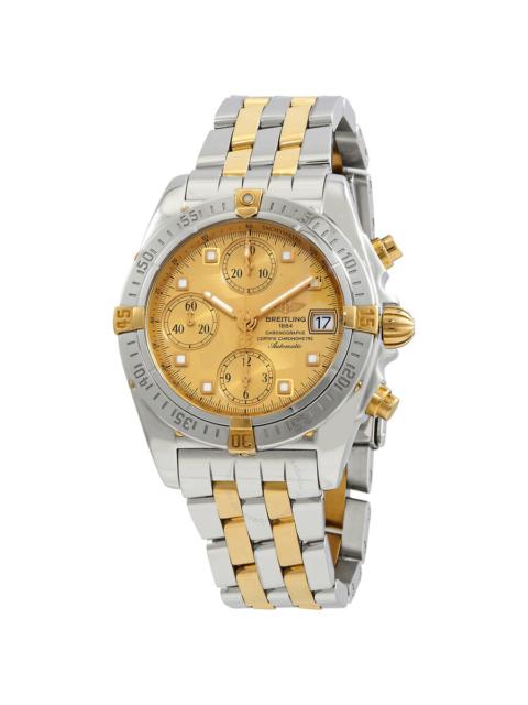 BREITLING Breitling Chrono Cockpit Chronograph Automatic Gold Dial Men's Two Tone Watch B1335812/H505.361D
