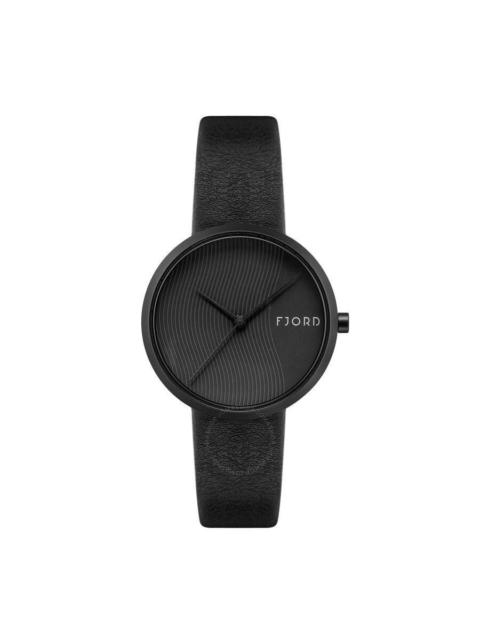 Other Designers Fjord Laurens Black Dial Ladies Watch FJ-6059-02