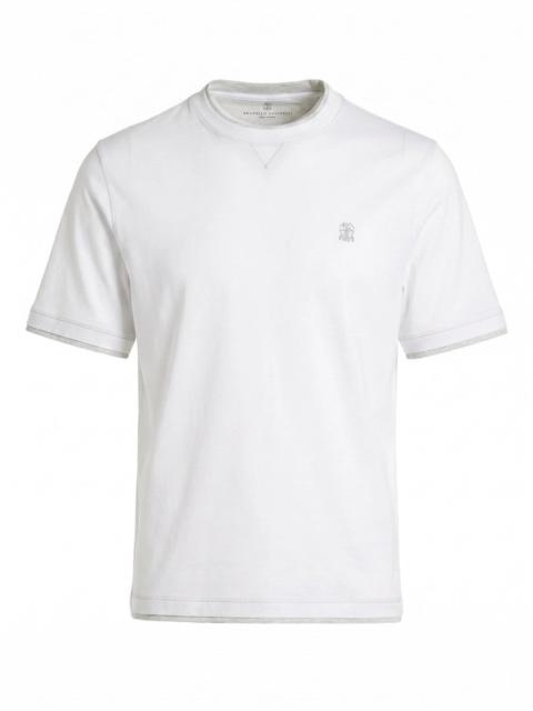 Brunello Cucinelli Brunello Cucinelli Men T-Shirt With Faux-Layering
