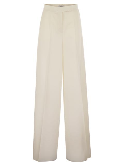 Max Mara Maxmara Women Ninfa - Wool Gabardine Trousers