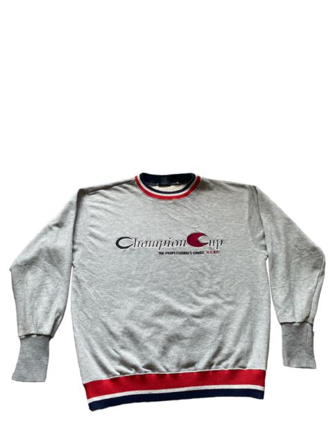 Other Designers Vintage - Vintage Champion Cup Sweatshirt American Feature Sports