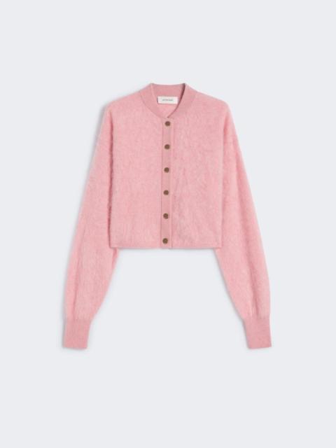 Sportmax Boxy-fit cashmere bomber jacket - PINK