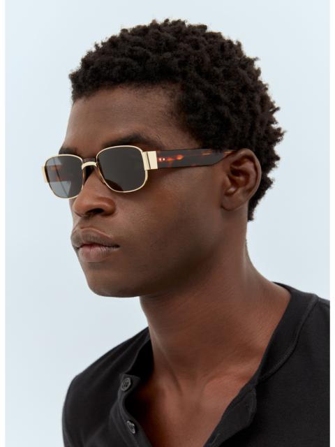 Dries Van Noten Dries Van Noten Men Square-Oval Sunglasses In Tortoise