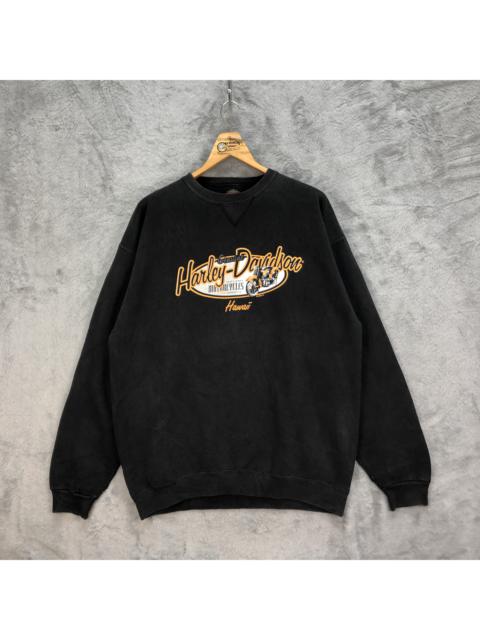 Other Designers Vintage - Vintage 98's HD Harley Davidson Hawaii Sweatshirts #5116-175