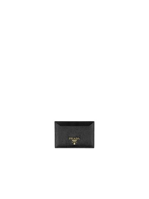 Prada Prada Leather Logo Wallet Women