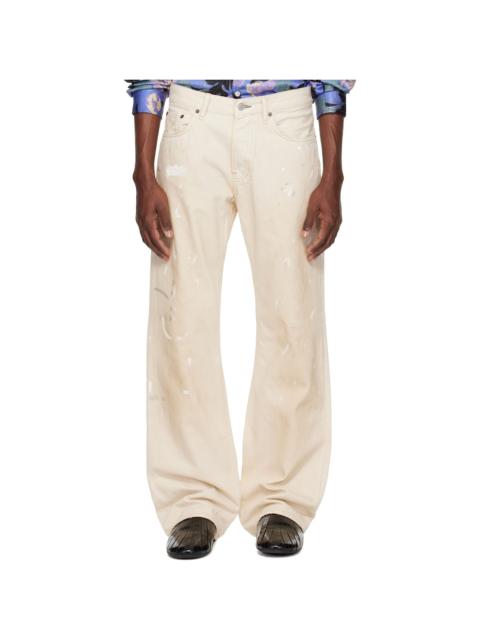 Acne Studios Off-White Regular Fit 2010M Jeans