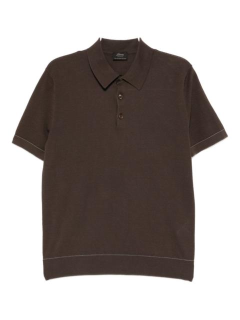 Brioni knitted polo shirt