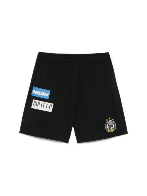 Football track shorts