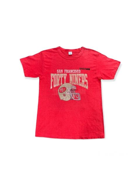 Champion Vintage San Francisco Forty Niners SF 49ers Champion T-Shirt
