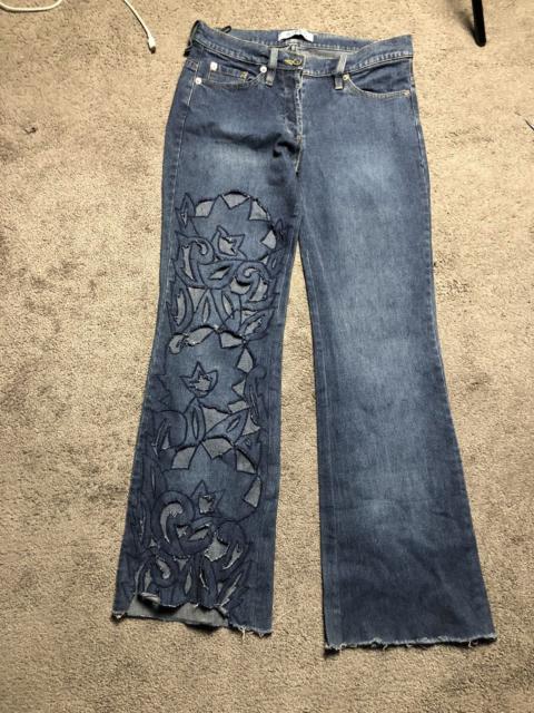 Other Designers Custom - vintage y2k Archive rave Artisanal flared Runway Floral