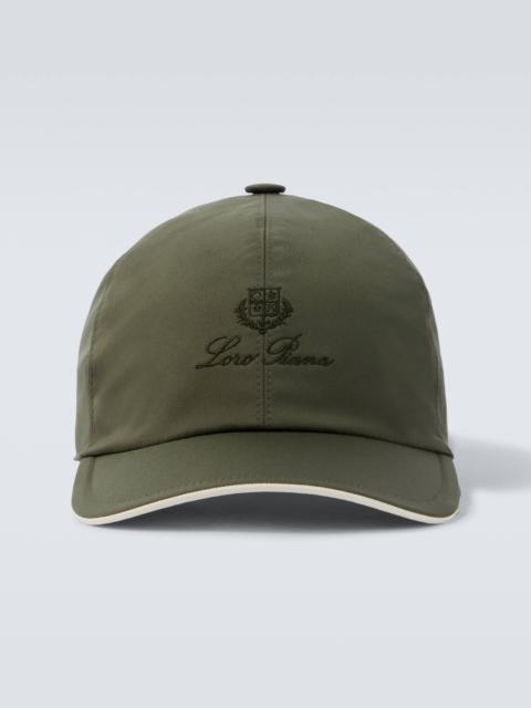Loro Piana Embroidered baseball cap