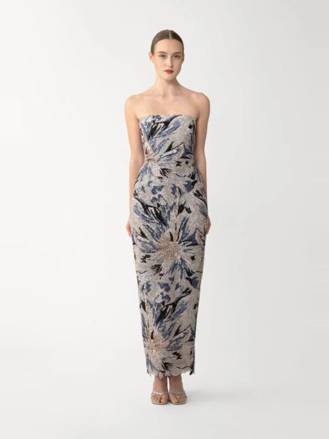 SAU LEE MERYL SEQUINED DRESS