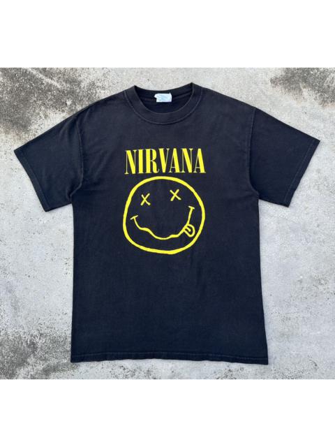 2000’s NIRVANA SMILEY FACE TEE , SHIRT