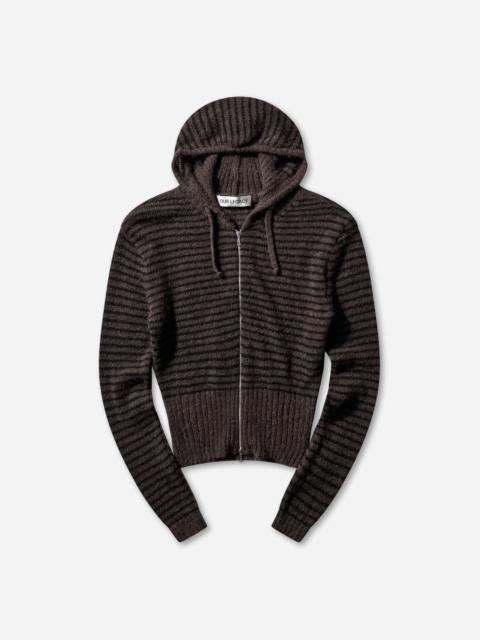 Our Legacy Women's Compact Hood Sweater Dirt Stripe