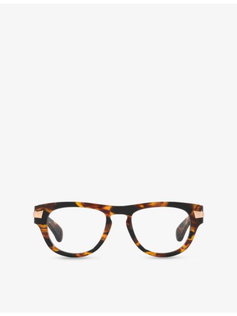 GUCCI GG1519O Round-Frame Acetate Glasses