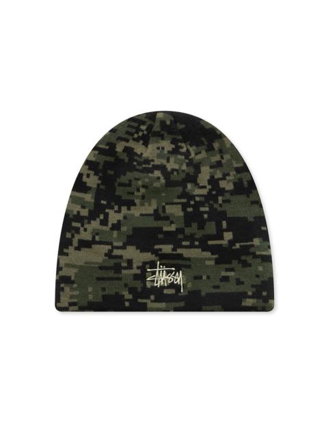 Stüssy BASIC DIGI CAMO SKULLCAP - GREEN