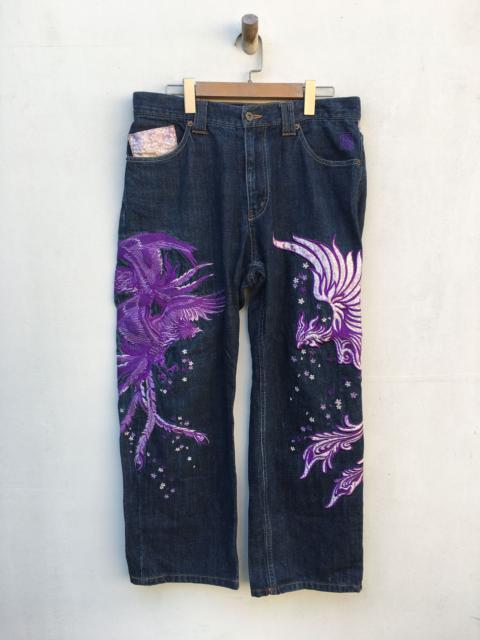 Other Designers Handmade - Karakuri Tamashi Pheonix Embroidery Jeans