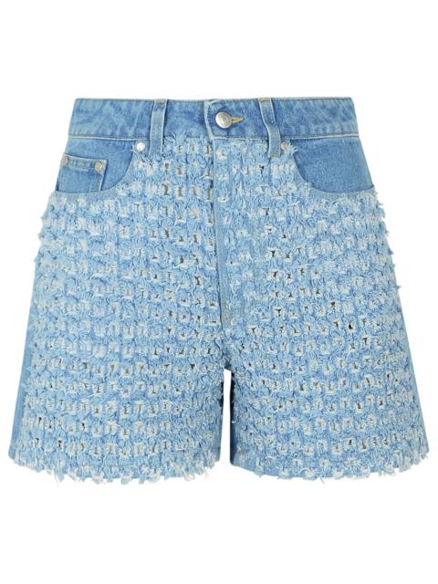 Stella McCartney Stella Mccartney Light Blue Denim Shorts