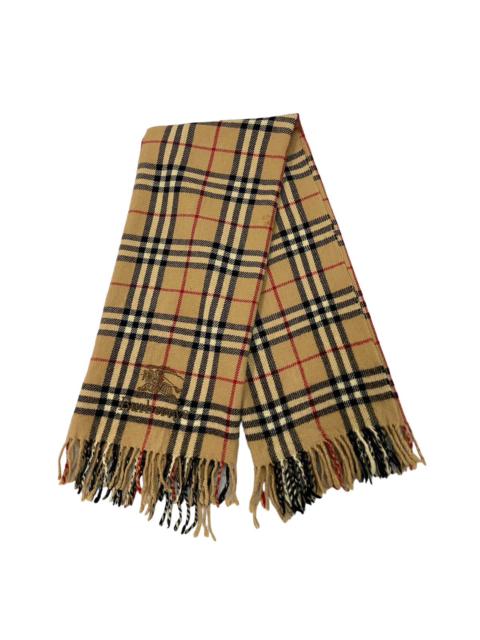 Burberry Burberry’s Nova Check Wool Muffler Scarf